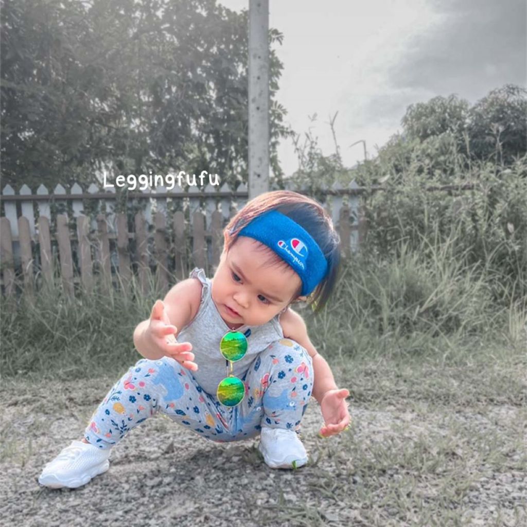 FUFU เลคกิ้งเด็กผู้หญิง อายุ 1-6 ปี Size S-XL  กางเกงขายาวเด็ก ผ้าฝ้ายผสม ยืดหยุ่นได้ดี (LEG-17) - รูปที่ 6