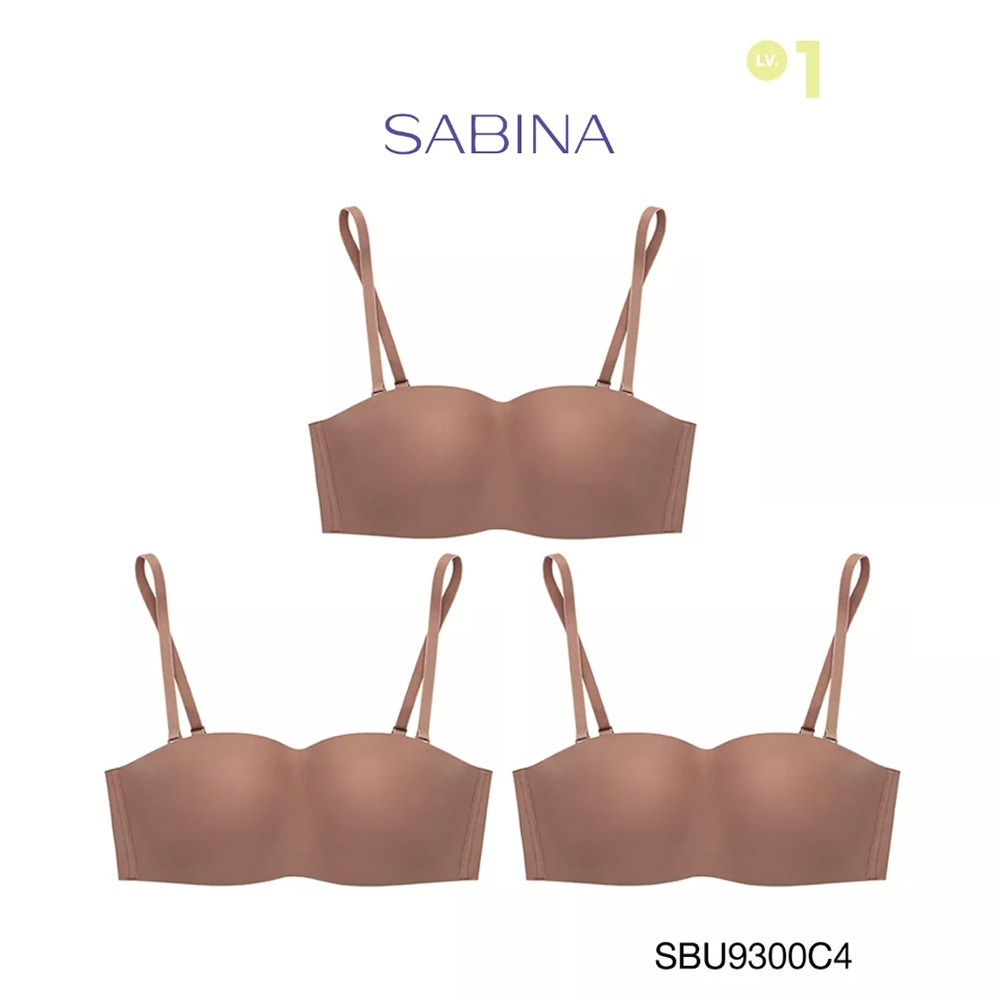 SABINA BRALESS เสื้อชั้นใน (Set 3 ชิ้น) (ไม่มีโครง) Body Bra The Series รุ่น Pretty Perfect รหัส SBU