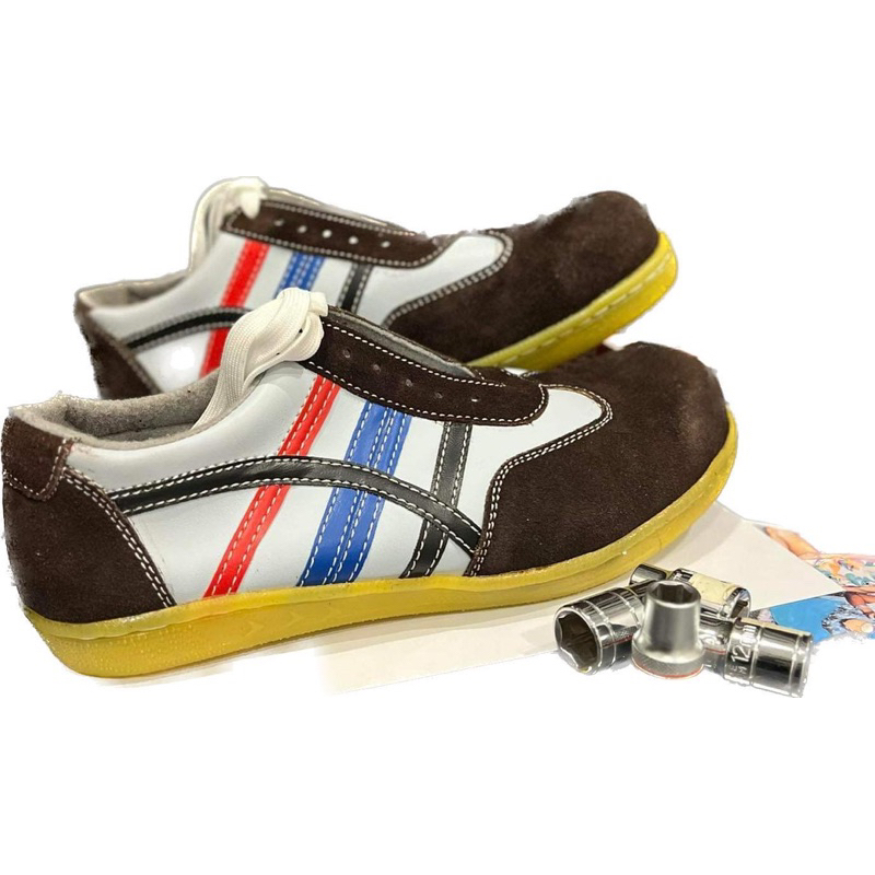 (พร้อมส่ง) รองเท้าเซฟตี้รุ่นแฟชั่น หัวเหล็ก สวมใส่สบาย ใส่ได้ทั้งผู้ชายและผู้หญิง (36-46) - รูปที่ 7