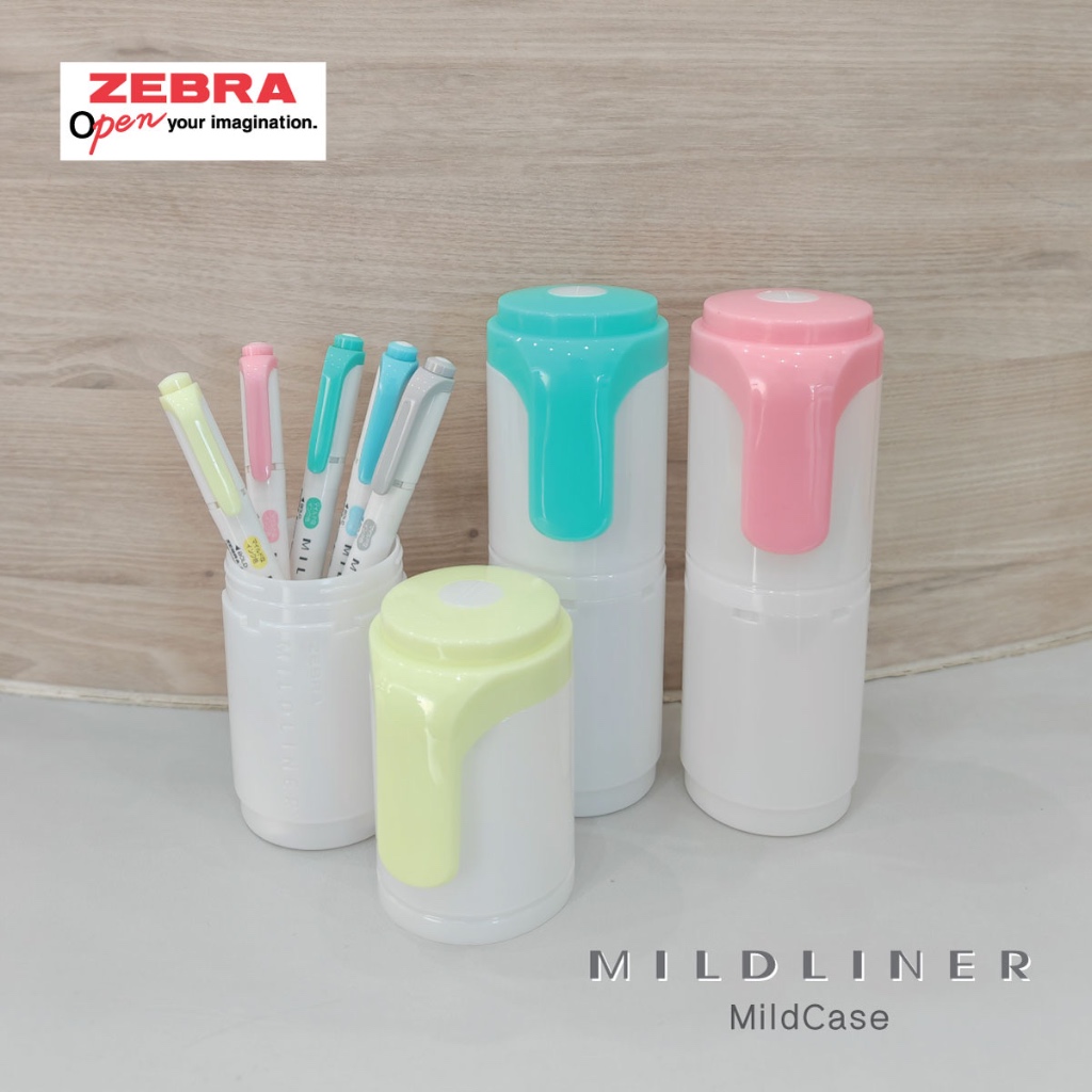 กระปุก mildcase ใส่ปากกาไฮไลท์ mildliner