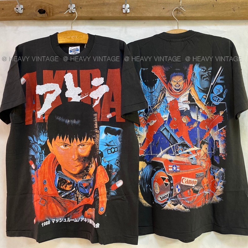 AKIRA ©1994 Original Bootleg แท้ เสื้่อวินเทจ เสื้อการ์ตูน ตำนาน อากิระ คนไม่ใช่คน heavy vintage shirt
