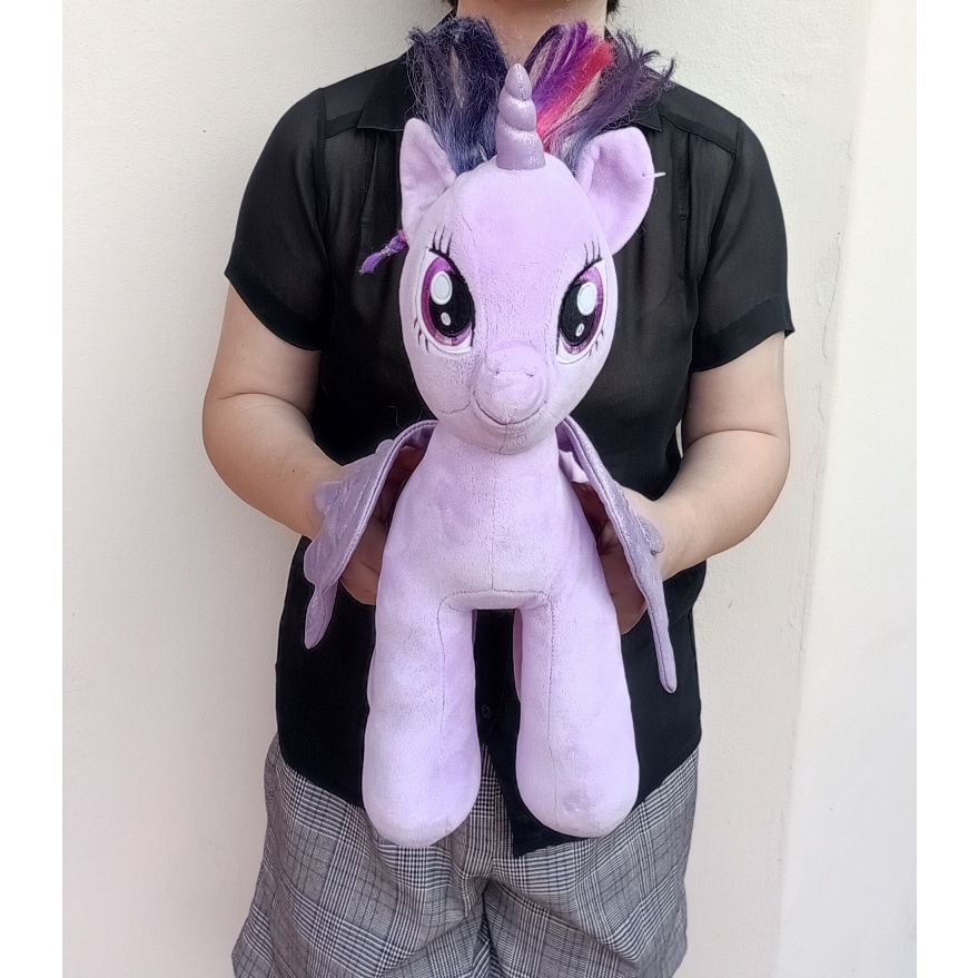 ตุ๊กตาโพนี่บิ้วอะแบร์ Build A Bear My Little Pony Twilight Sparkle Purple Unicorn ขนาด 17 นิ้ว