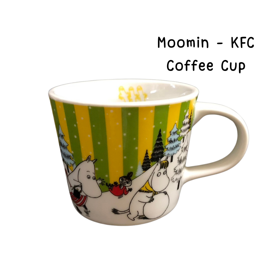 Moomin KFC Coffee Mug - แก้วกาแฟเซรามิคลายมูมิน โดย KFC