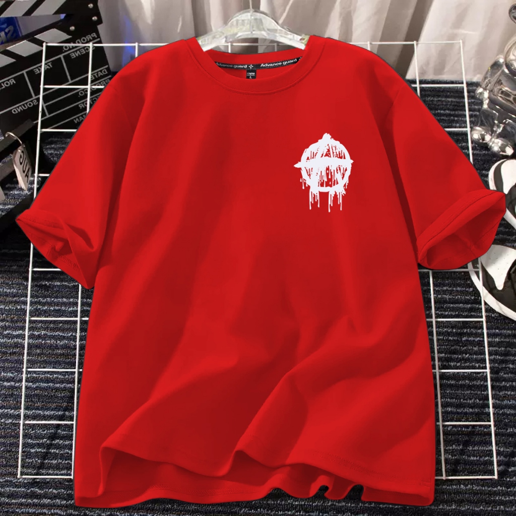 D527B（พร้อมส่งจากไทย）เสื้อยืดแขนสั้ง ผ้านุ่มใส่สบายฯ มี7สีหลายสีเลือกได้ S-3XL