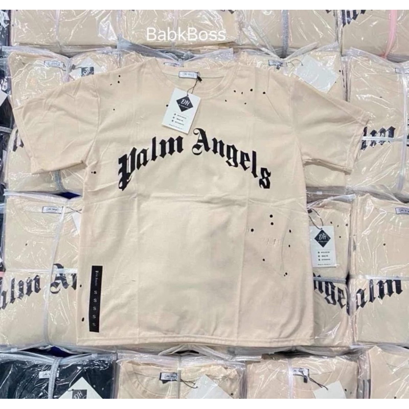 เสื้อยืด ปาล์มแองเจิ้ล เสื้อเท่ๆ แต่งขาด พร้อมส่ง