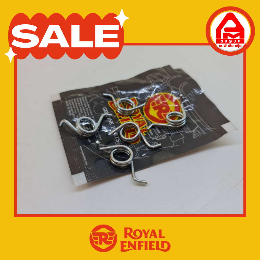 สปริงพักเท้า แท้ รุ่น INTERCEPTOR 650 Royal Enfield SPRING-RIDER FOOTREST