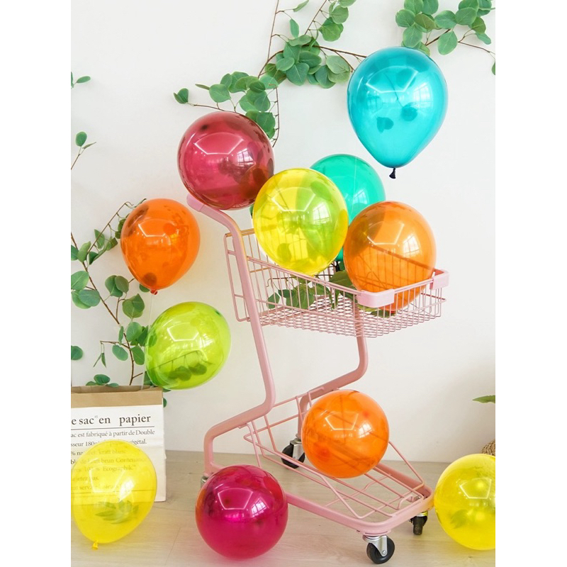 ลูกโป่งยาง ลูกโป่งใสมีสี แพ็ค10ใบ ขนาด10นิ้ว,12นิ้ว พร้อมส่ง