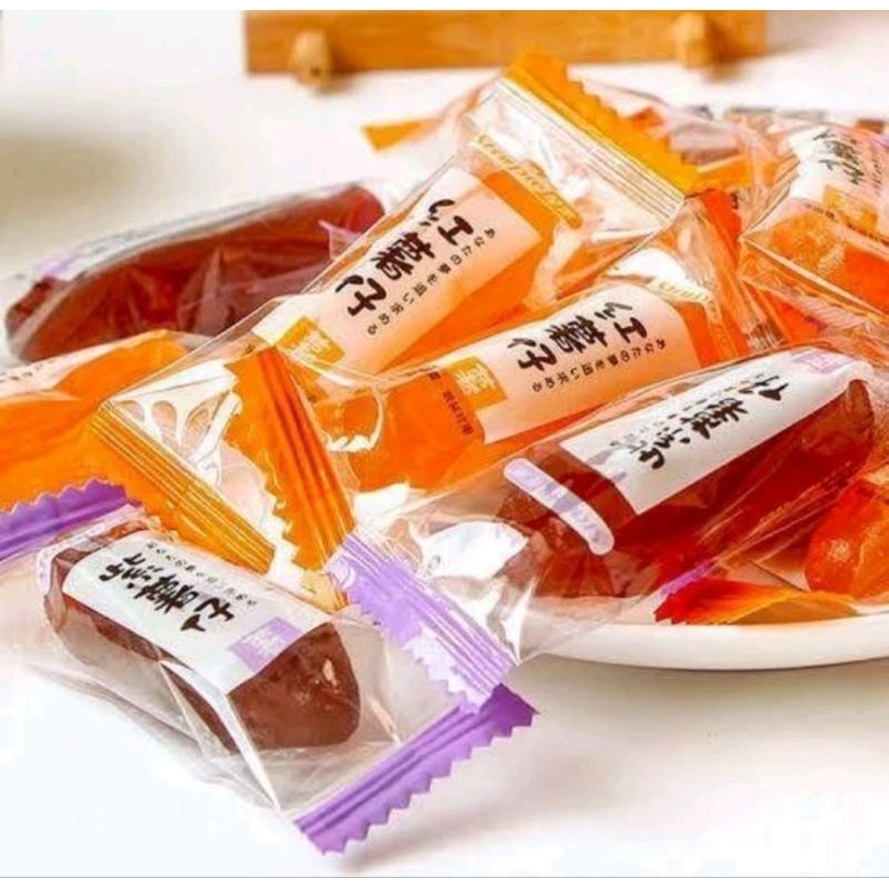 มันหนึบ มันหวานญี่ปุ่น อร่อย เคี้ยวเพลิน ไฟเบอร์สูง ไม่มีน้ำตาล คีโตทานได้ 1ชิ้น SweetPotato (KC)