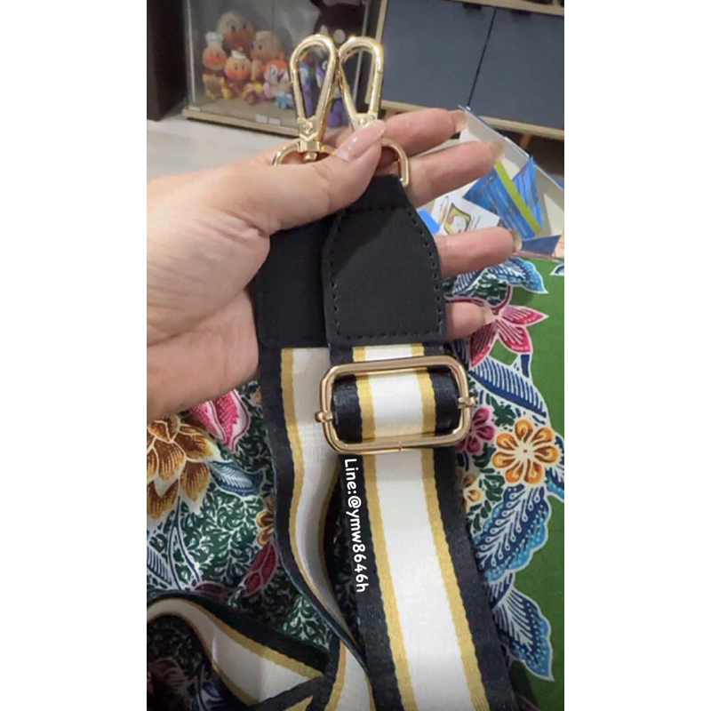 #สายกระเป๋า ปรับสายได้ ยาวสุด128cm สั้นสุด 90cm