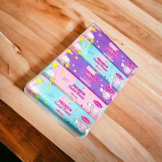 มาใหม่ล่าสุด ทิชชู่ลายน้องแกะ(ยกแพ็ค 5 ห่อ)หนา 2 ชั้น