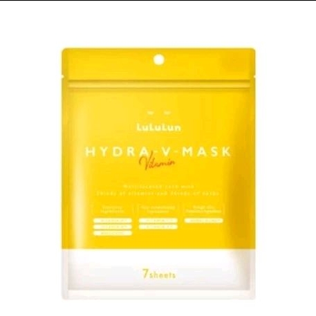 lululun hydra v mask ซอง7 ชิ้น