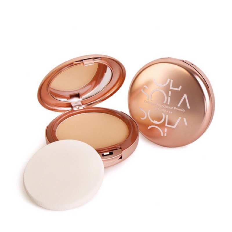 Sola Collagen Foundation Powder SPF50PA+++12g.