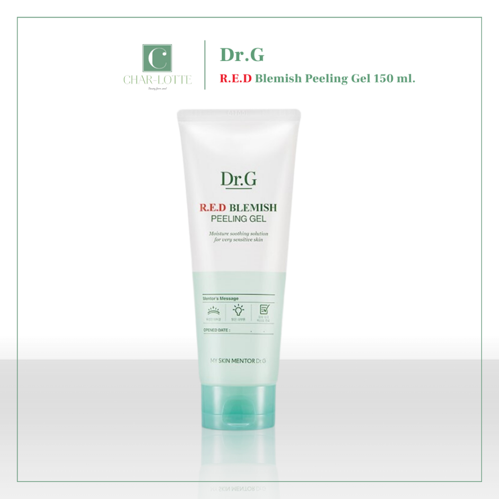 [Charlotte Seoul] Dr.G R.E.D Blemish Peeling Gel 150ml #สครับหน้า #สครับผิวสูตรอ่อนโยน #PeelingGel #Dr.G