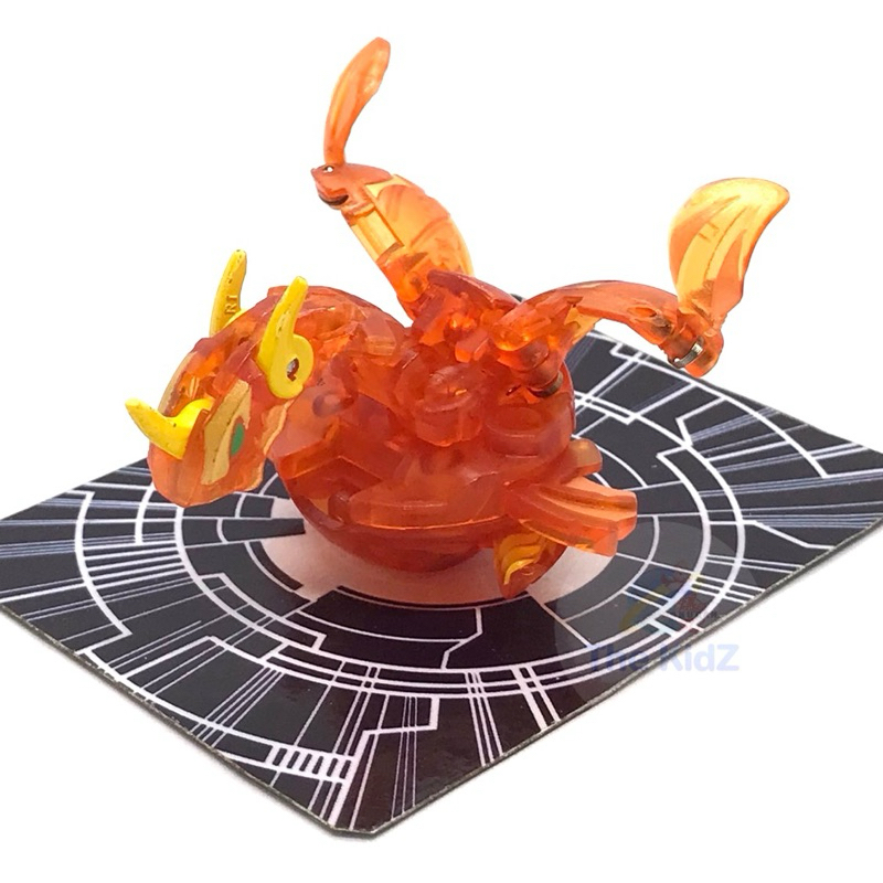 บาคุกัน Bakugan Bakusolar Maxus Ultra Dragonoid Translucent Orange Pyrus (เขามีตำหนิ)