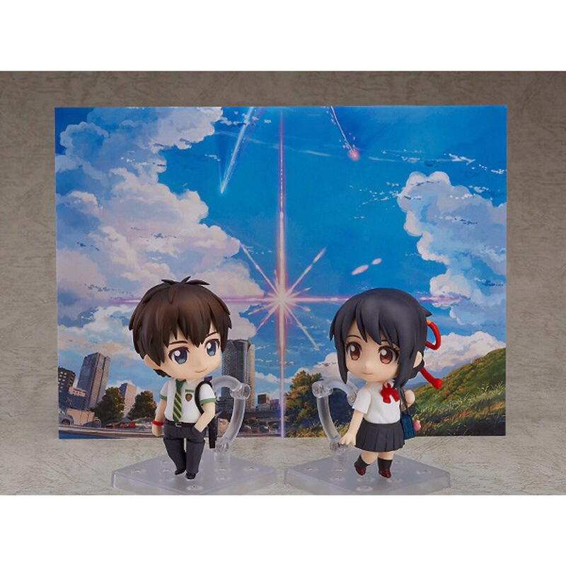 [พร้อมส่ง] (แถมฉาก) Nendoroid 801 & 802 Tachibana Taki & Miyamizu Mitsuha From Your Name.