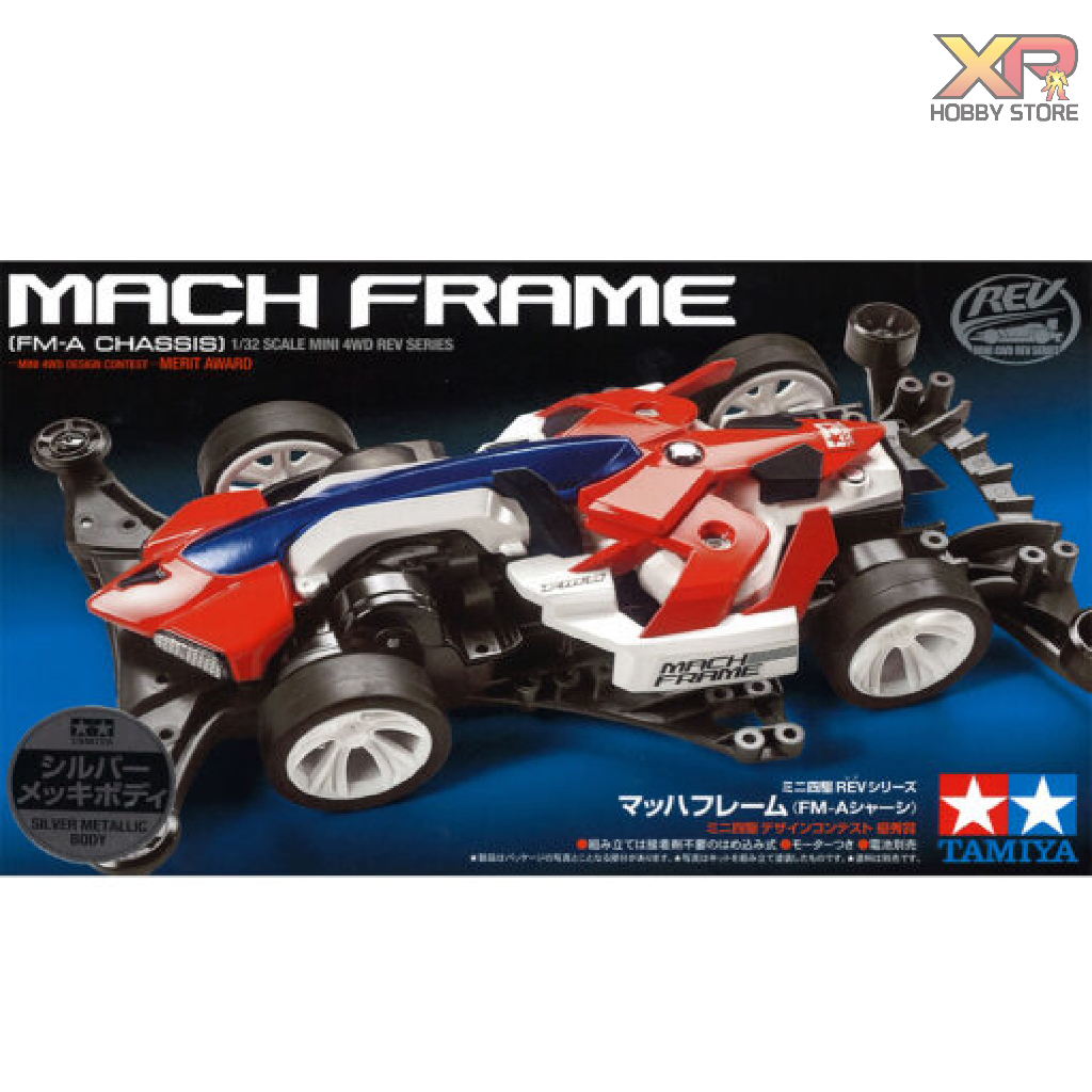 [Tamiya] Mach Frame Silver Metallic Body (FM-A Chassis) (TA 95164)