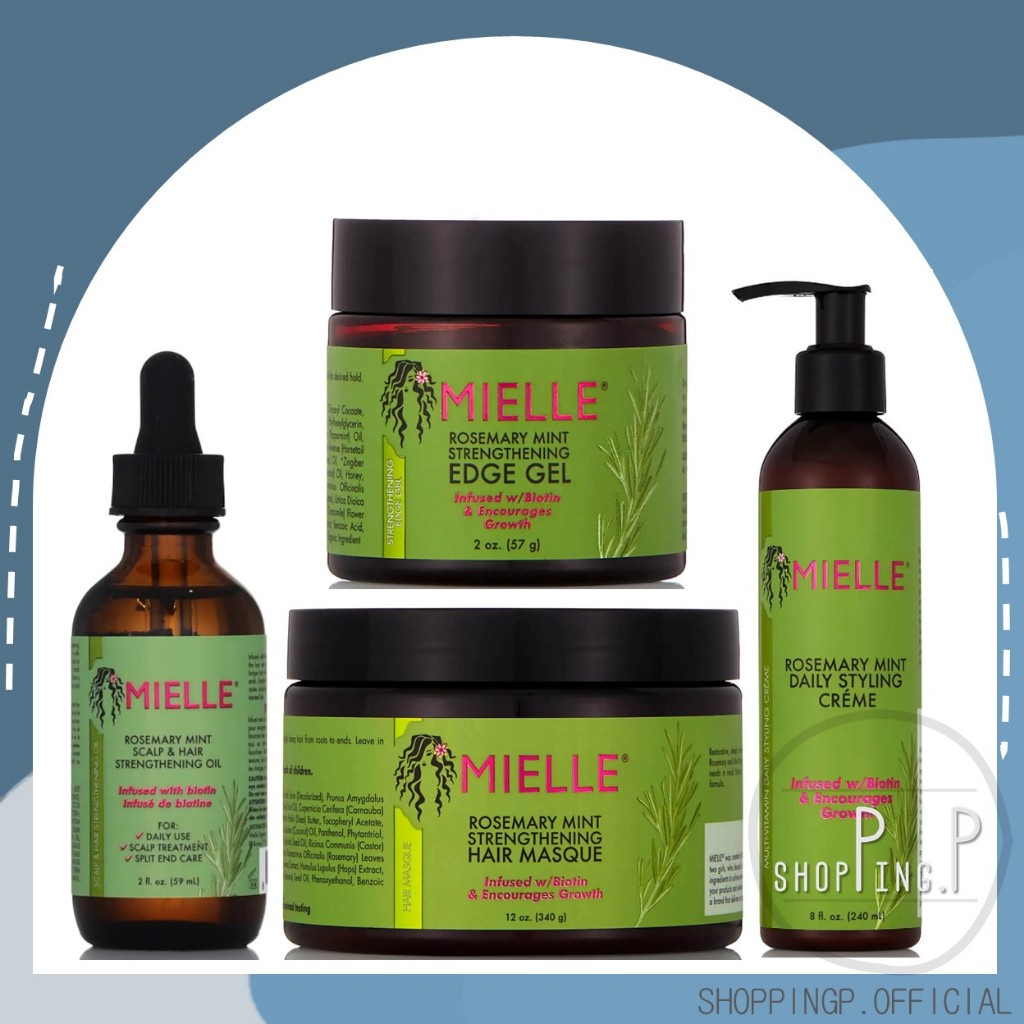 ✳️[แท้ 100%/พร้อมส่ง]✳️ Mielle Organics Rosemary Mint Scalp & Hair Strengthening Oil