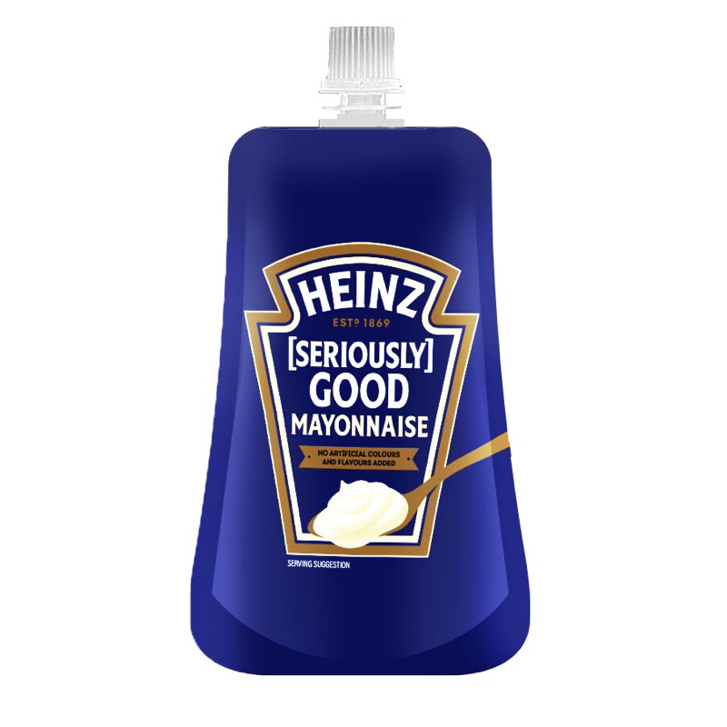 F/T Heinz good mayonnaise 120g. ไฮนซ์ มายองเนสแบบซอง สูตรดั้งเดิม
