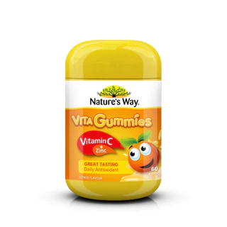 NATURE'S WAY KIDS VITA GUMMIES ZINC+C 60TAB