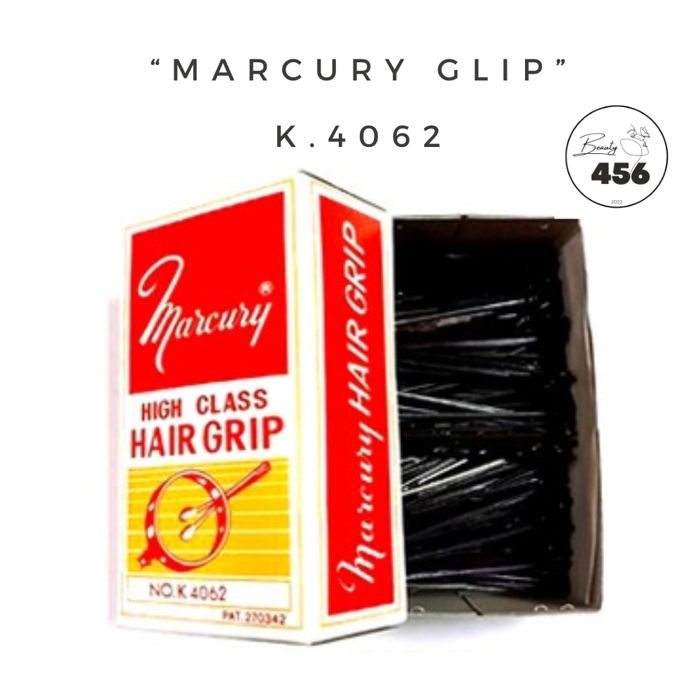 กิ๊บหนีบผม เมอร์คิวรี่(กิ๊ฟดำ) Marcury high class hair grip แบบกล่อง/แพ็คเล็ก กิ๊บหนีบผมตรา Marcury เป็นกิ๊บคุณภาพดี