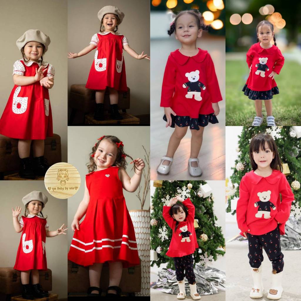 ต.1 Bno ใหม่ล่าสุด เสื้อผ้าเด็กผู้หญิง 1-5 ขวบ