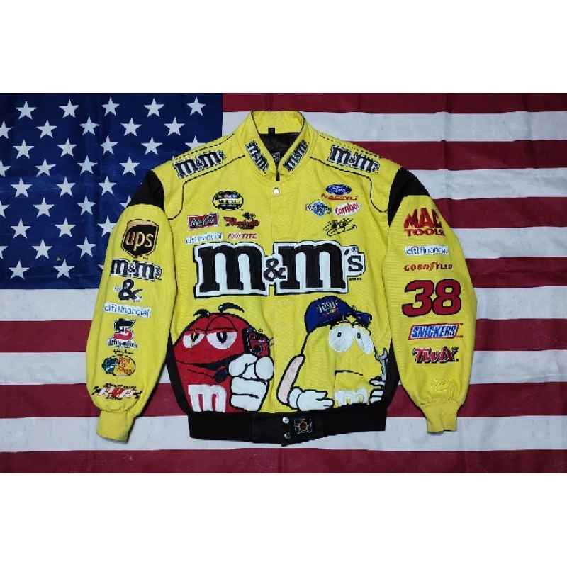 เสื้อแจ็คเก็ตรถแข่ง NASCAR Jacket vintage แท้💯