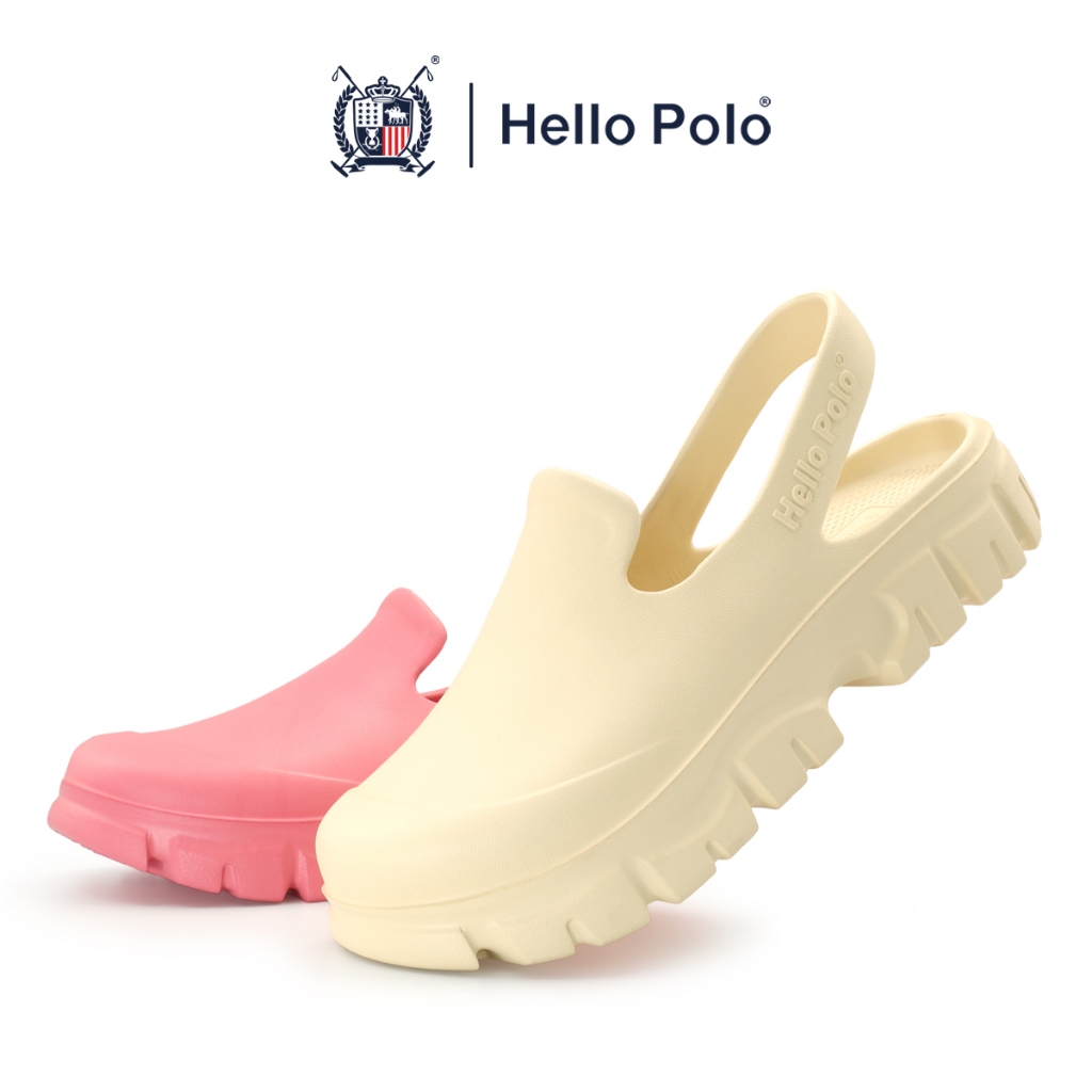 Hello Polo HP8025 รองเท้ารัดส้น รองเท้าแตะแบบสวม UNISEX Size 36 - 45 รุ่น