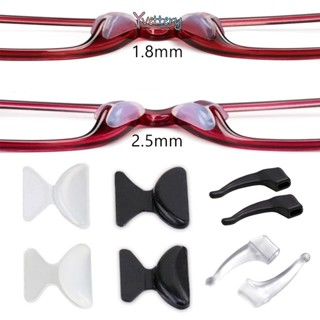 ร้านค้าไทย🔥แผ่นซิลิโคนรองจมูก กันลื่น สําหรับแว่นตา สวมใส่สบ…