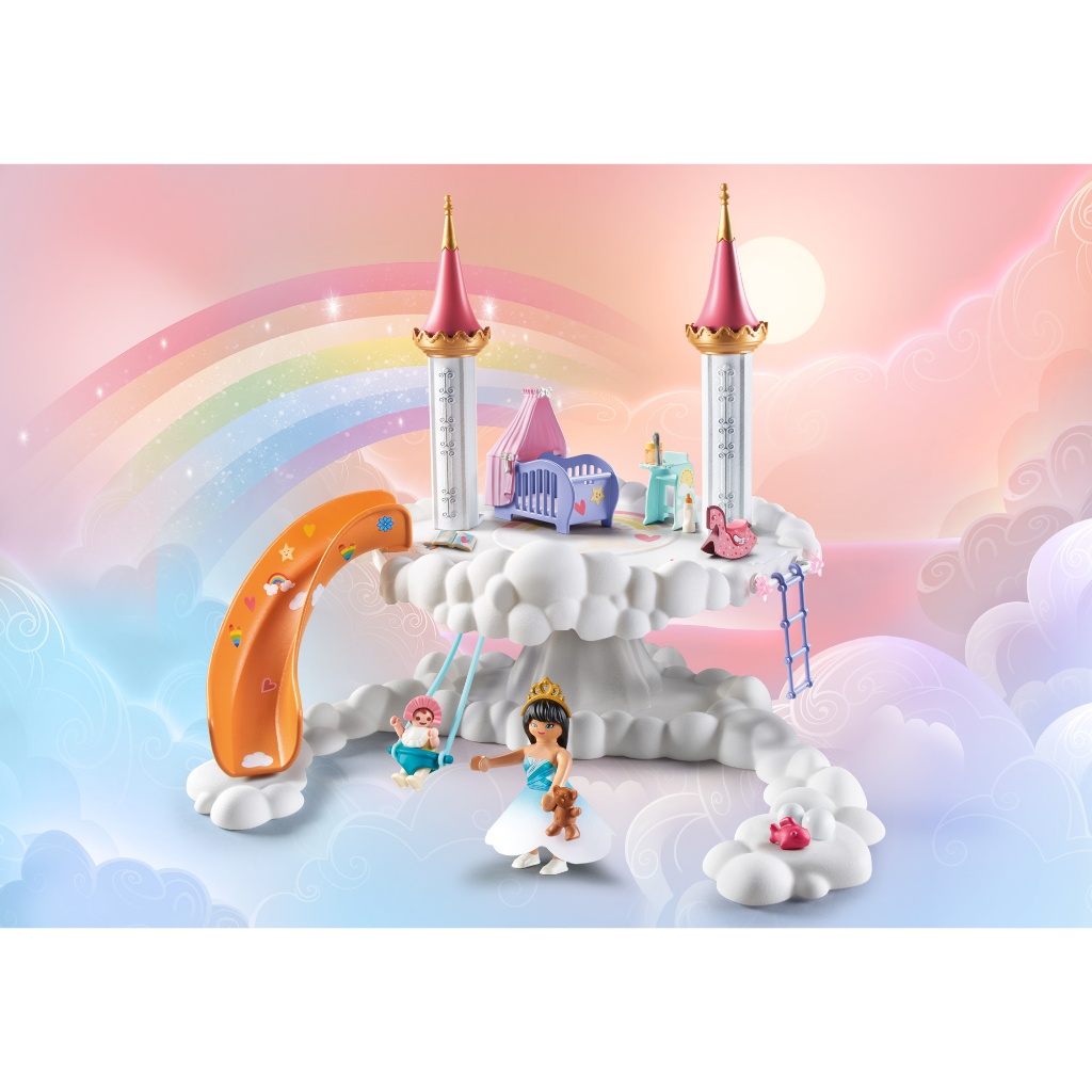 Playmobil 71360 Baby Cloud in the Clouds แอคชั่นฟิกเกอร์ Princess Magic เจ้าหญิงสายรุ้งกับเด็กน้อย