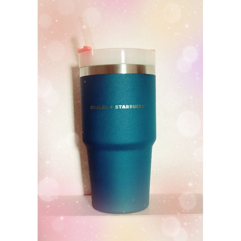 starbucks ⭐ + Stanley สี Blue 20 oz. ของแท้