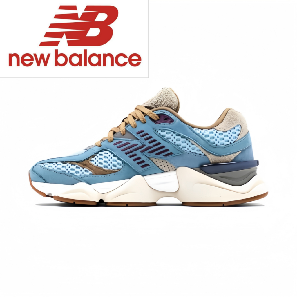 Bodega x New Balance NB 9060 Age of Discovery Bluish brown ของแท้ 100 % sneakers Running shoes style man Woman