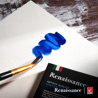 Renaissance ชุด เซ็ต สีน้ำ 12 สี / 24 สี Water colour สีน้ำ เรเนซองส์ ขนาด 5 ml / 12 ml เรนาซองซ์