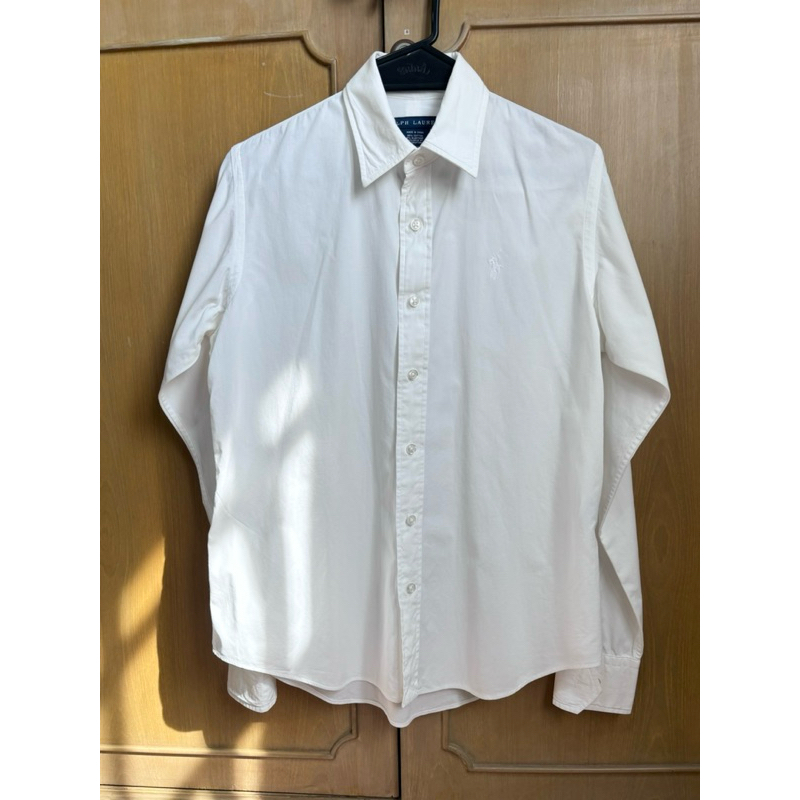 เสื้อเชิ้ตสีขาวผู้หญิง Polo Ralph Lauren