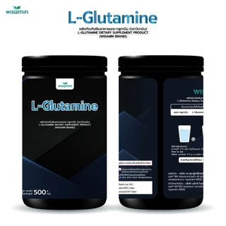 L-Glutamine ผลิตภัณฑ์เสริมอาหาร แอล-กลูตามีน ชนิดผงชงดื่ม (ตราวิษามิน) จำนวน 1 กระปุก ปริมาณ 500 กรัม