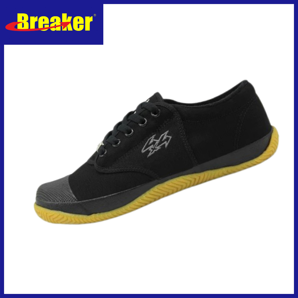 Breaker รองเท้าผ้าใบ เบรกเกอร์ BK4P สีดำ