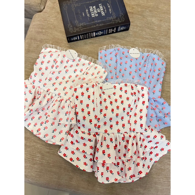 Seeyou studio เกาะอกเกาะใจ ลายดอกไม้ 🌷✨