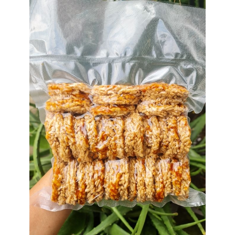 ข้าวแต๋นน้ำตาลเต็มแผ่น 500 กรัม