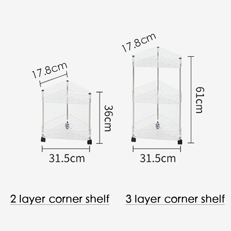 ห้องน้ำชั้นวางของสามเหลี่ยม/ชั้นวางของ - รูปที่ 6