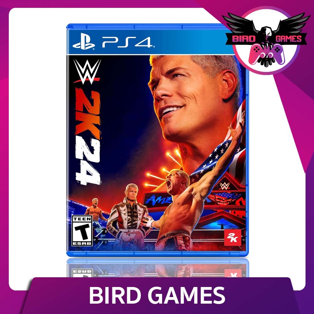 PS4 : WWE 2K24 [แผ่นแท้] [มือ1] [WWE2K24] [W2K24] [w2k 24]