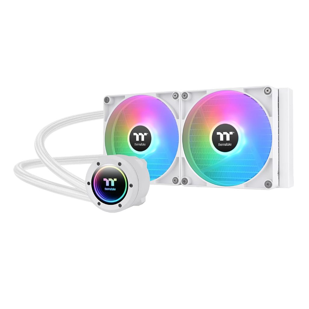 THERMALTAKE TH280 V2 ARGB Sync All-In-One Liquid Cooler - Snow Edition (CL-W377-PL14SW-A)