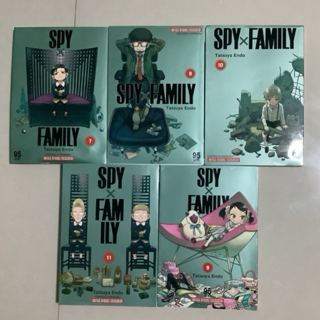 [แยกเล่ม] มือสอง มังงะสปายแฟมีลี่ Spy x Family Manga เล่ม 7-11