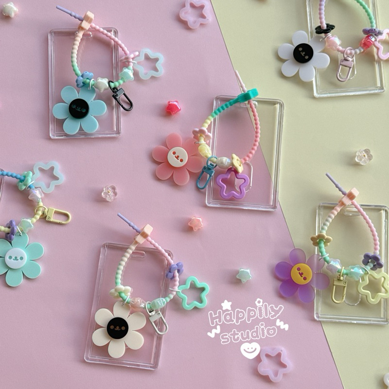 พร้อมส่ง! ID Card holder DIY คละแบบ ที่ใส่บัตร Photocard เฟรมการ์ด แบบใส