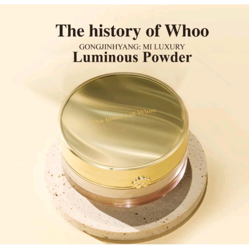 THE HISTORY OF WHOO Gongjinhyang Mi Jewelry Powder​ 28 g. No.1 แป้งฝุ่นเนื้อละเอียด