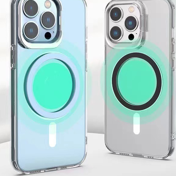 แผ่นวงแหวนเหล็กติดหลังมือถือ ติด macsafe ใช้ได้กับทุกรุ่น พร้อมส่ง