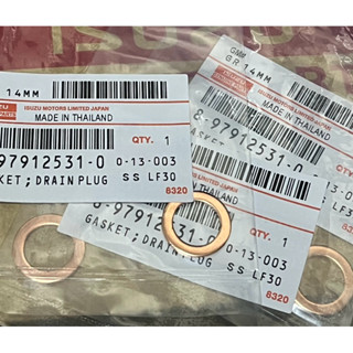 แหวนรองน็อตถ่ายน้ำมันเครื่อง ISUZU D-MAXทุกโฉม ปี03-24 , 1.9…