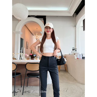 🔮𝐍𝐄𝐖 𝐀𝐑𝐑𝐈𝐕𝐀𝐋𝐒🔮S-XXL PD12 กางเกงขากระบอกเล็ก9ส่วนผ้าดับเบิ้ลพร้อมส่ง🛍️