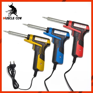 MUSCLE COW หัวแร้งบัดกรี 30-70วัตต์ หัวแร้งไฟฟ้า หัวแร้งบัดกรีไฟฟ้า ความร้อนสูง หัวแร้ง บัคกรีปลายเซรามิก
