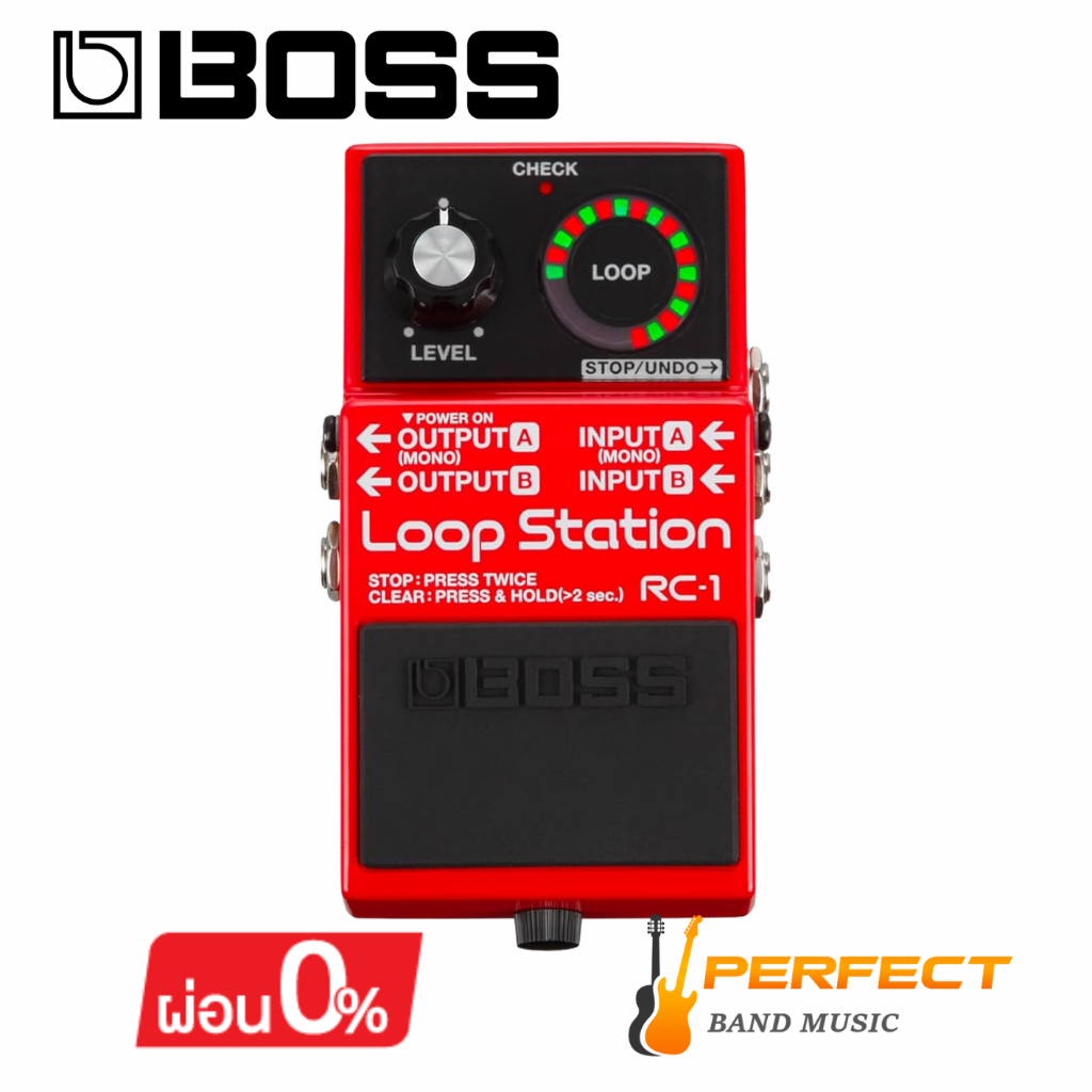 BOSS เอฟเฟคกีตาร์ BOSS รุ่น RC-1 LOOP STATION BOSS
