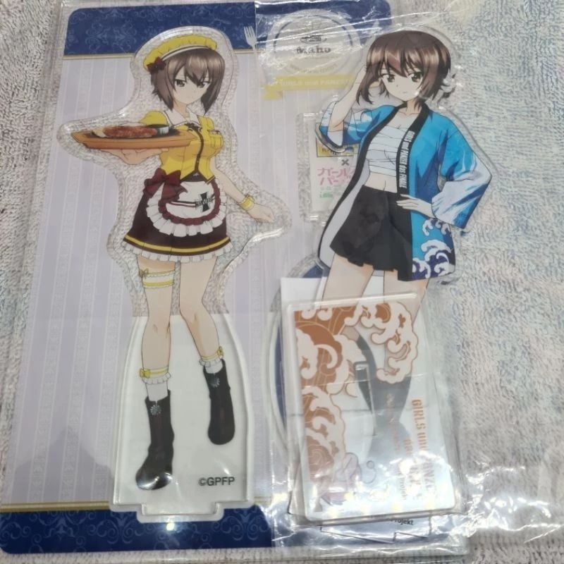 สาวปิ๊งซิ่งแทงค์​ (Garupan) -​ Nishizumi Maho -​ Girl​ und Panzer​ Acrylic​ Stand​ Set​ C