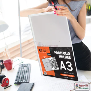 e-file PORTFOLIO HOLDER แฟ้มเก็บเอกสาร A3 / A2 แฟ้มสะสมผลงาน 750A